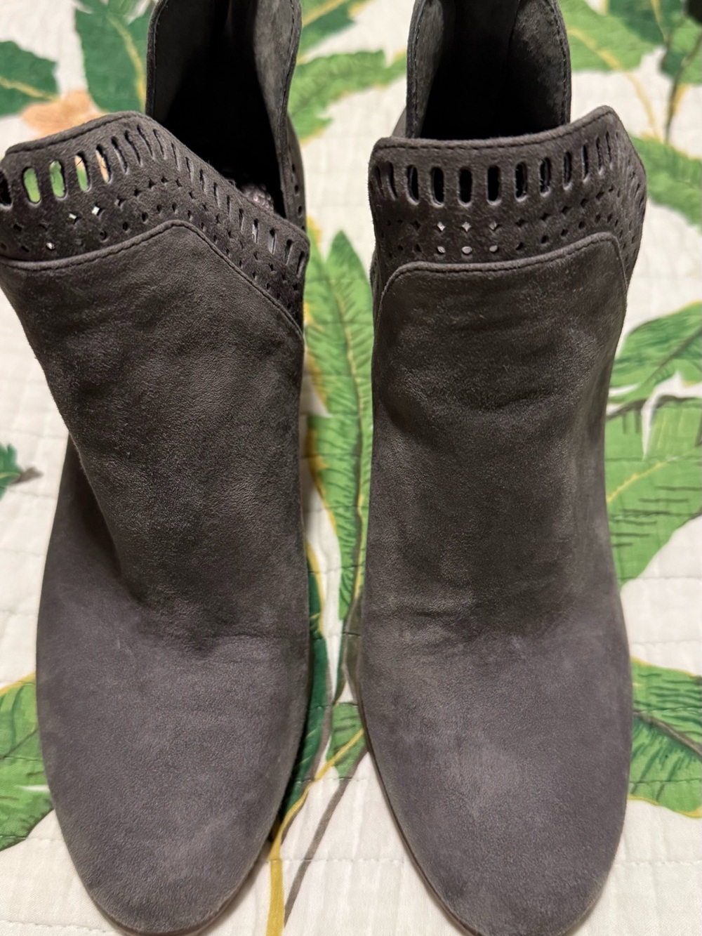 Vince Camuto greystone true suede boot/ booty
